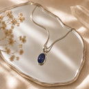 Tanzanite Small Pendant in Silver (Psychic Gifts)