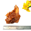 Tangerine Quartz Clusters