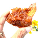 Tangerine Quartz Clusters