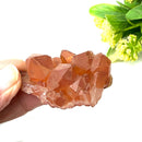 Tangerine Quartz Clusters