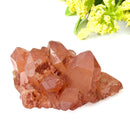 Tangerine Quartz Clusters