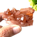 Tangerine Quartz Clusters