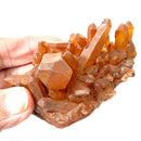 Tangerine Quartz Clusters