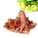 Tangerine Quartz Clusters