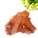 Tangerine Quartz Clusters