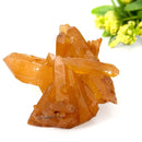 Tangerine Quartz Clusters