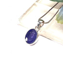 Tanzanite Small Pendant in Silver (Psychic Gifts)