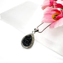 Tibetan Black Tektite Premium Silver Pendants (Astral Travel)
