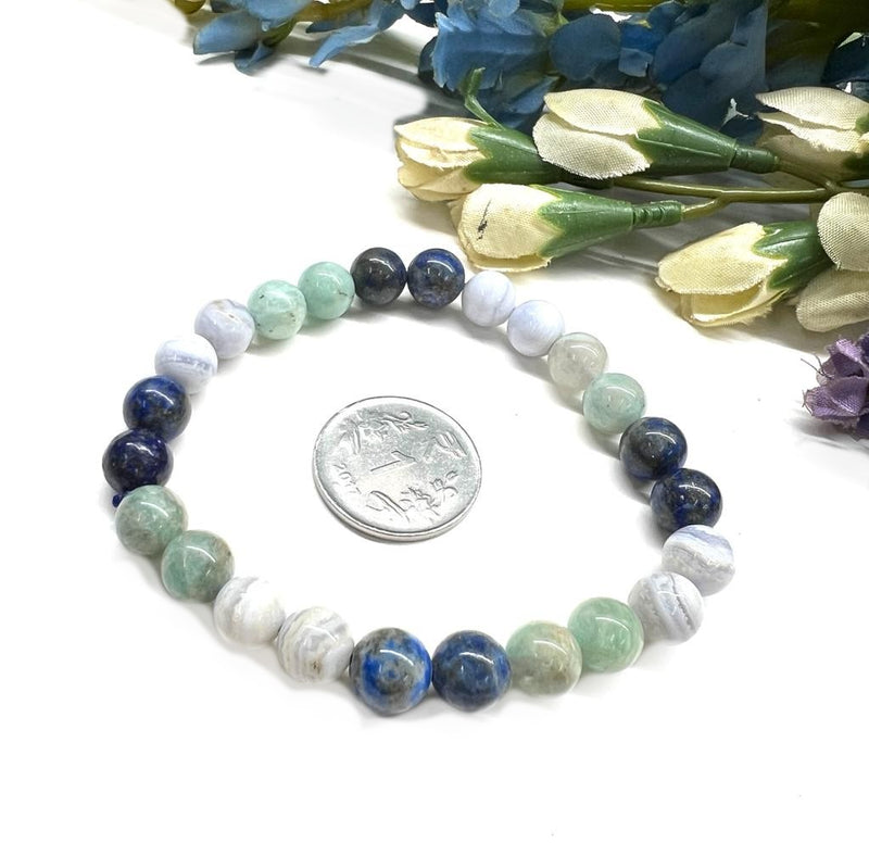 Bracelet to Balance and Strengthen the Throat Chakra