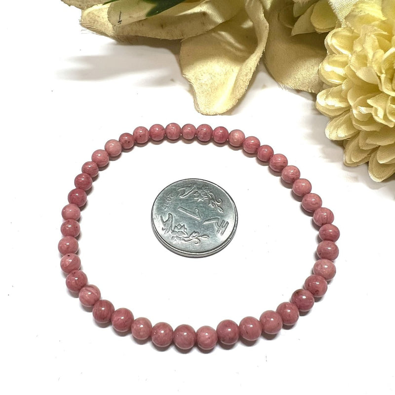 Thulite Bracelet for Self Love Compassion online at Talk to Crystals