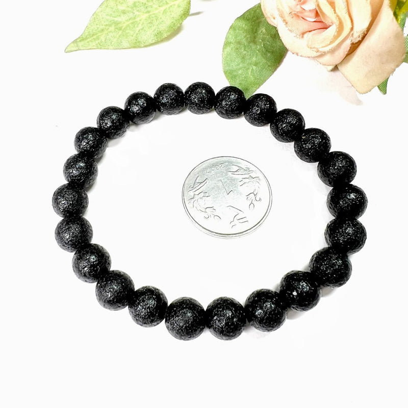 Tibetan Black Tektite Bracelet (Astral Travel)