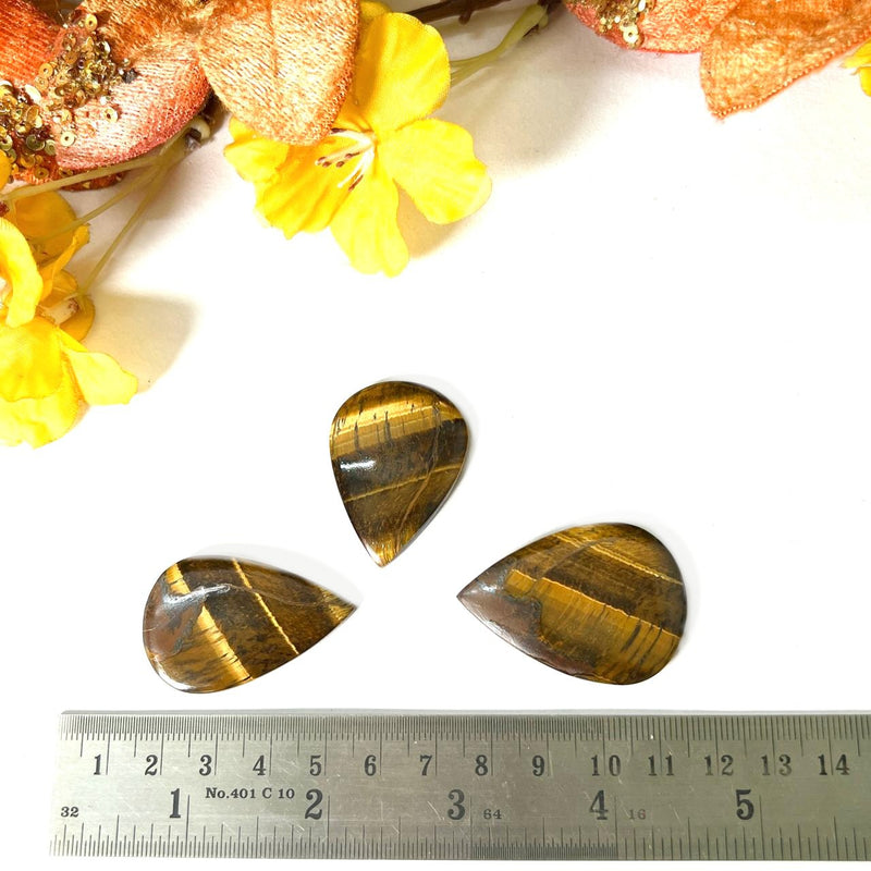 Tiger Eye Cabochon (Confidence and Action)