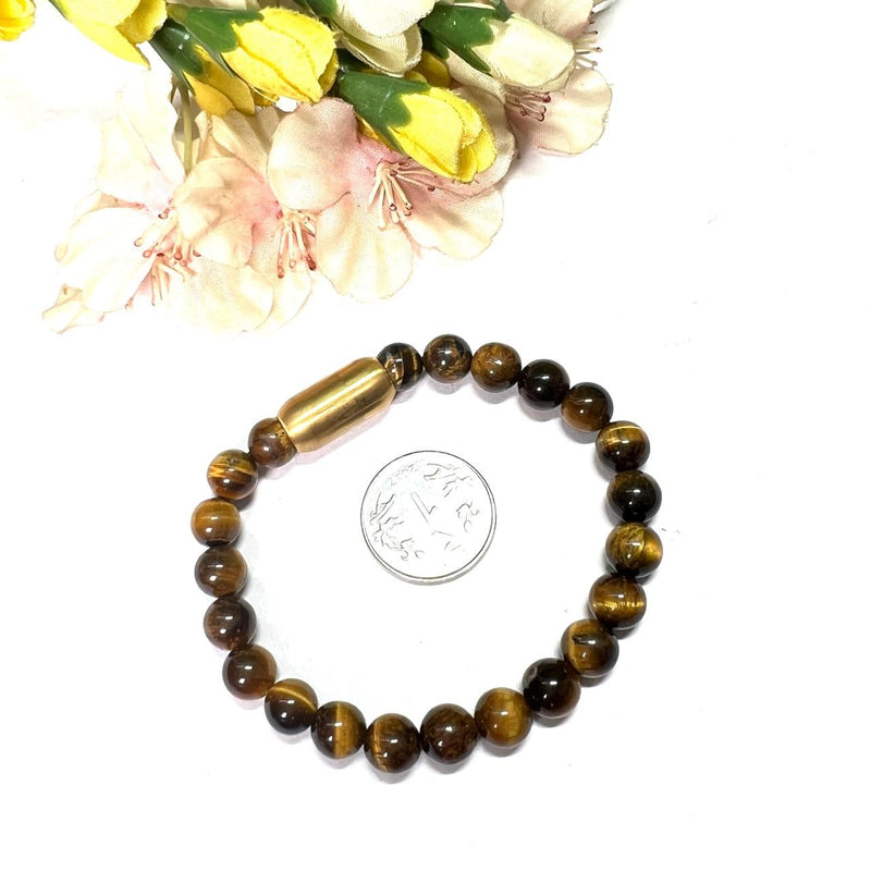 Tiger Eye Bracelet (Willpower and strength)