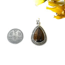 Tiger Eye Premium Pendants in Silver (Courage)