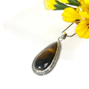 Tiger Eye Premium Pendants in Silver (Courage)