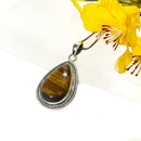 Tiger Eye Premium Pendants in Silver (Courage)