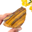 Tiger Eye One Side Polished Rough (Confidence)