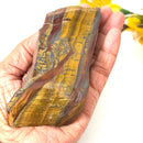 Tiger Eye One Side Polished Rough (Confidence)