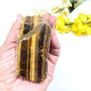 Tiger Eye One Side Polished Rough (Confidence)