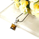 Tiger Eye Small Pendants in Silver