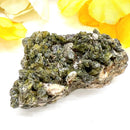 Titanite on Rutile Ilmenite and Albite Mineral Specimen