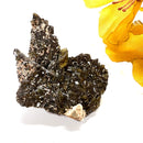 Titanite on Rutile Ilmenite and Albite Mineral Specimen