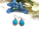 Turquoise Earrings in Silver