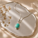Turquoise Small Pendants in Silver (Psychic Powers)