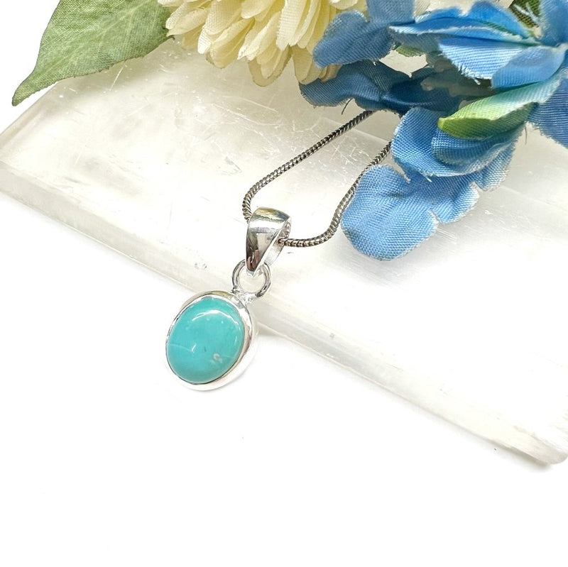 Turquoise Small Pendants in Silver (Psychic Powers)