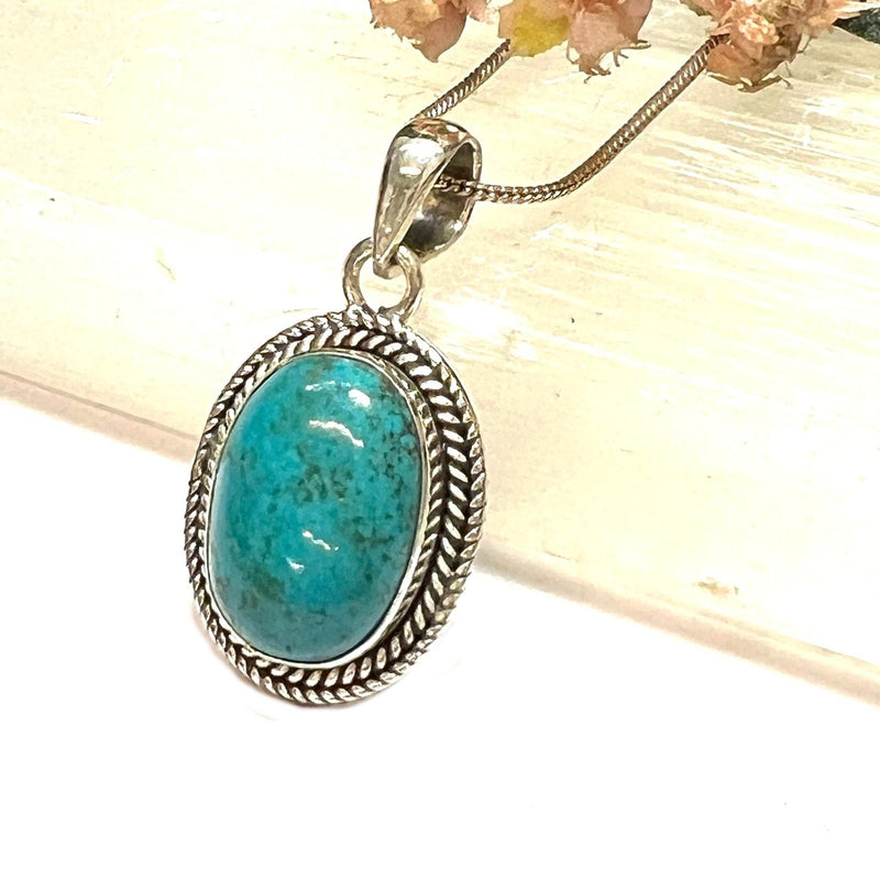 Turquoise Premium Pendants in Silver (Communication & Psychic Powers)