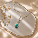 Turquoise Small Pendants in Silver (Psychic Powers)