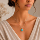 Turquoise Small Pendants in Silver (Psychic Powers)