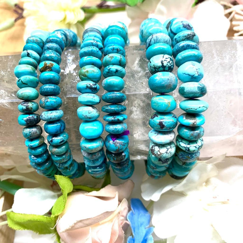Turquoise Bracelet Disc Beads 100% Original (Psychic Gifts)