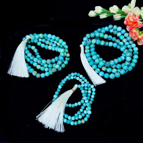 Turquoise Mala 100% Orignal from Arizona (Psychic Gifts)