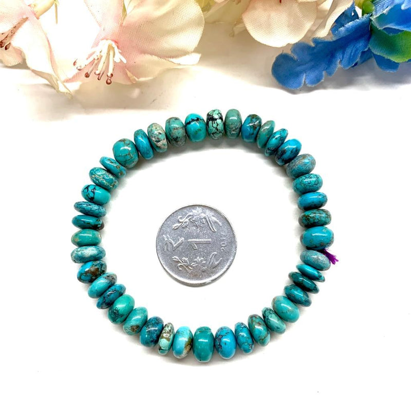 Turquoise Bracelet Disc Beads 100% Original (Psychic Gifts)