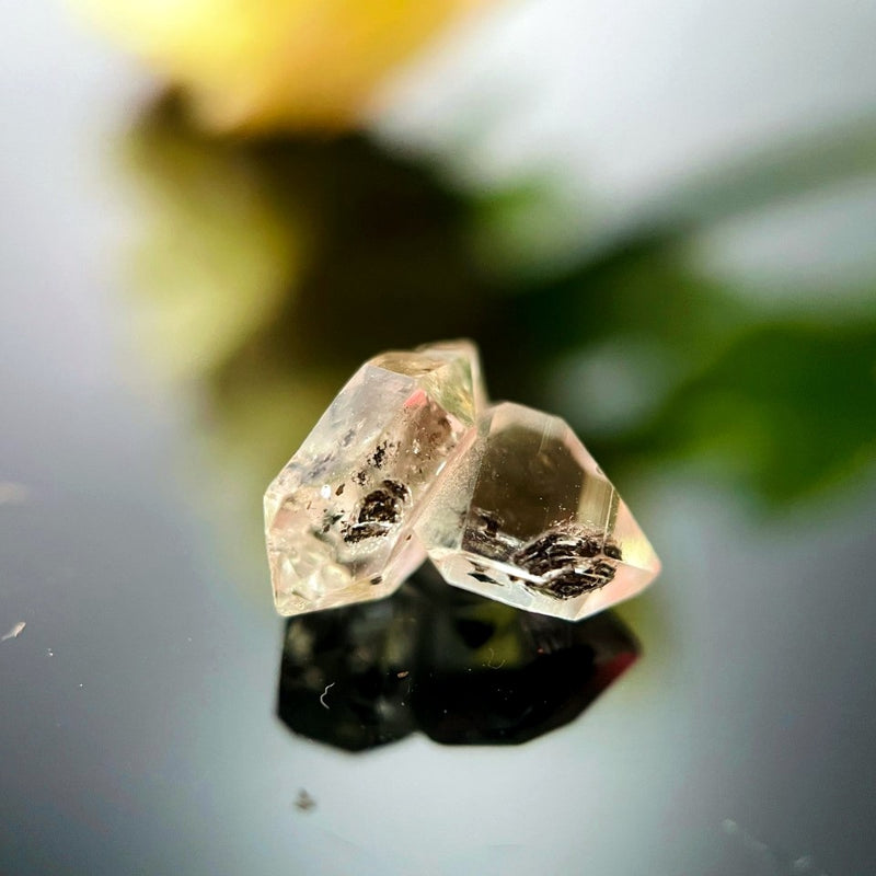 Twin Herkimer Diamonds (Attract Balance / Soulmate)