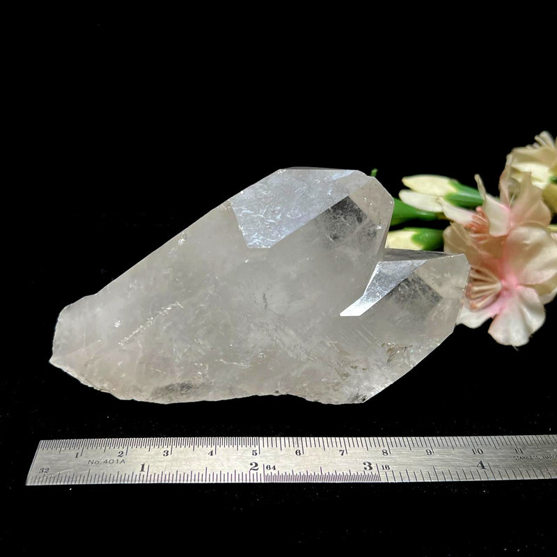 Twin Crystals/Soul Mate Crystals in Clear Quartz from Brazil (Relationships)