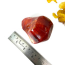 Carnelian Twisted Flames (Energy & Passion)