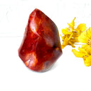 Carnelian Twisted Flames (Energy & Passion)