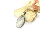 White Moonstone Premium Collection Pendant in Silver (Divine feminine)