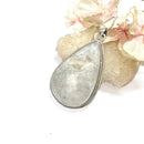 White Moonstone Premium Collection Pendant in Silver (Divine feminine)