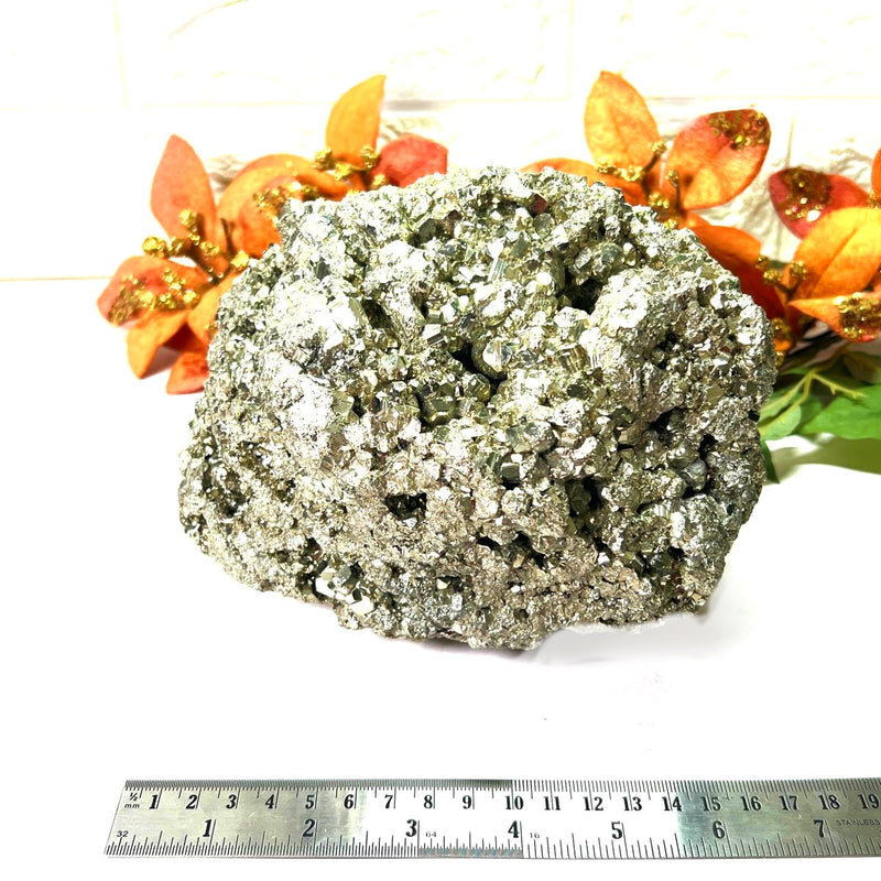 Extra Large Pyrite Cluster Elite Quality (For Wealth & Fame)