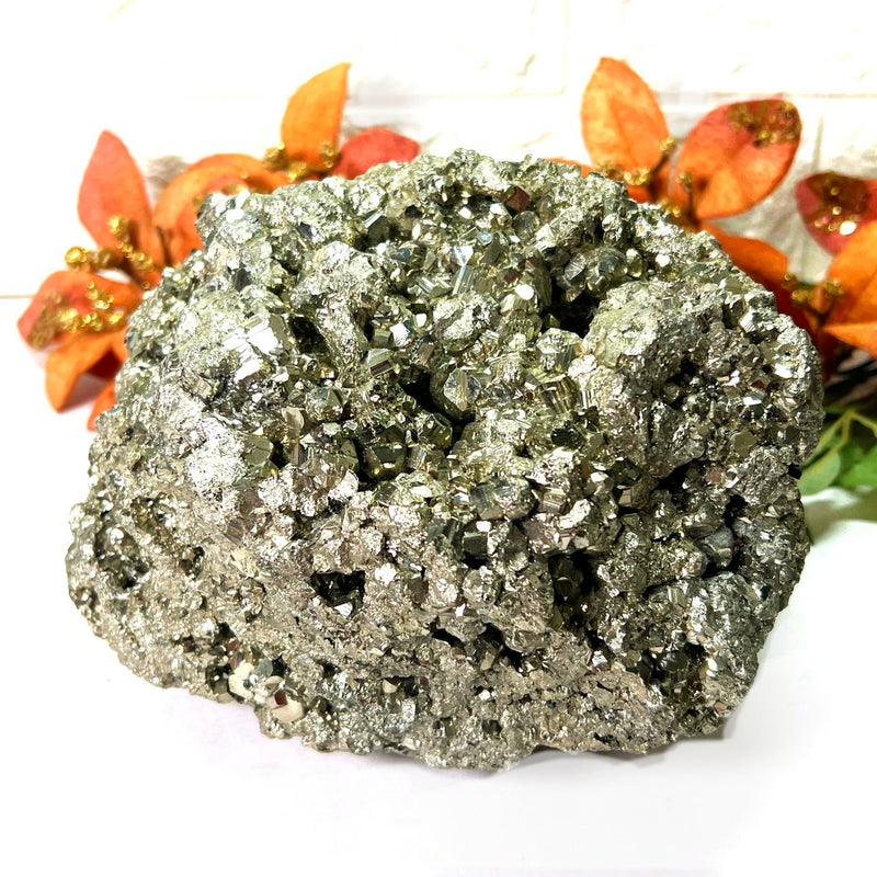 Extra Large Pyrite Cluster Elite Quality (For Wealth & Fame)