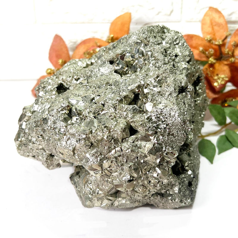 Extra Large Pyrite Cluster Elite Quality (For Wealth & Fame)