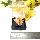 Yellow Calcite Mineral Specimen from Yun Nan China (Confidence & Willpower)