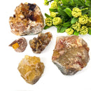 Yellow Fluorite Clusters from Morocco