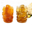 Yellow Fluorite Ganesha