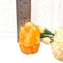 Yellow Calcite Ganesha