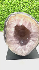 Amethyst Portal Caves on revolving stands (Brazil)