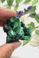 Fibrous Malachite Mineral Specimen